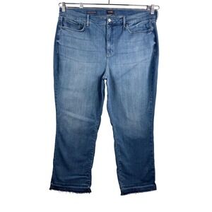 NYDJ Marilyn Straight Crop Jeans 22W Medium Lift Tuck Sure Stretch